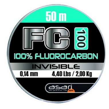Modèle Fluorocarbon Asari FC 100 - 50mt